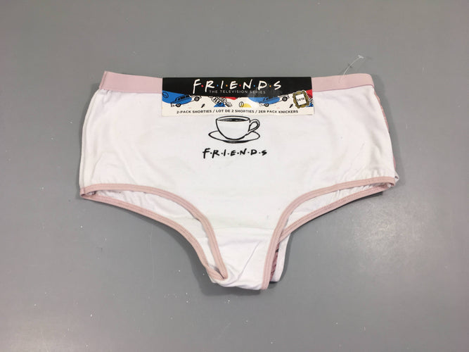 NEUF lot de 2 culottes Friends, 14-16a, moins cher chez Petit Kiwi