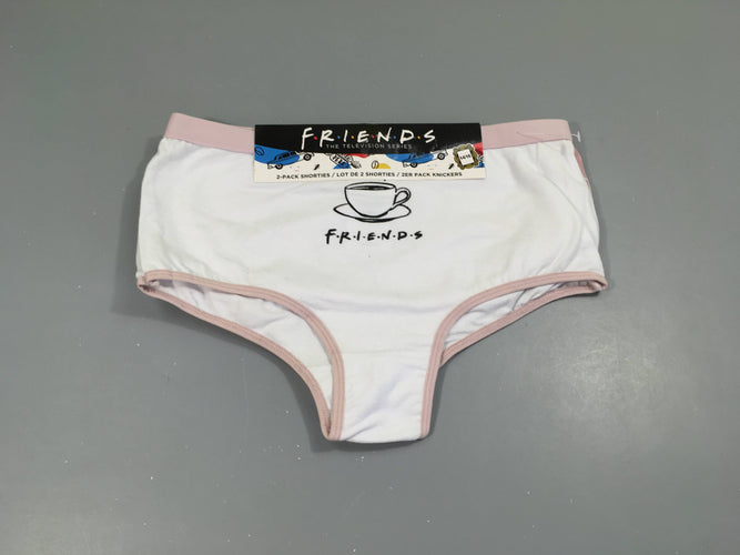 NEUF lot de 2 culottes Friends, 14-16a, moins cher chez Petit Kiwi