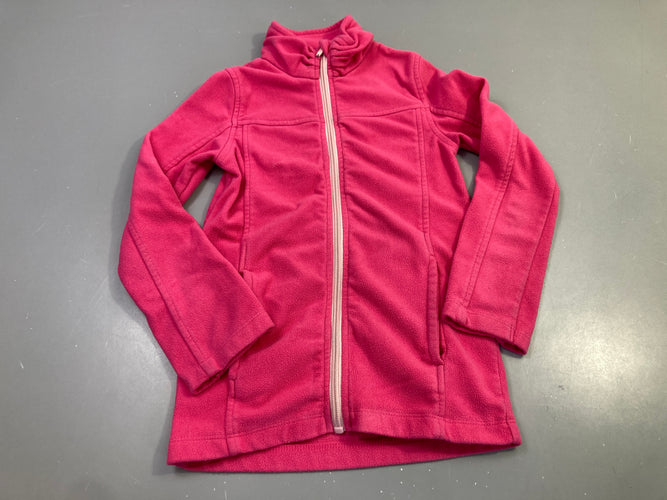 Polar zippé fuchsia, moins cher chez Petit Kiwi