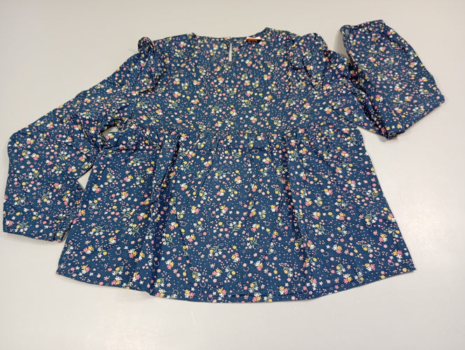 Blouse ml à fleurs pastels, moins cher chez Petit Kiwi