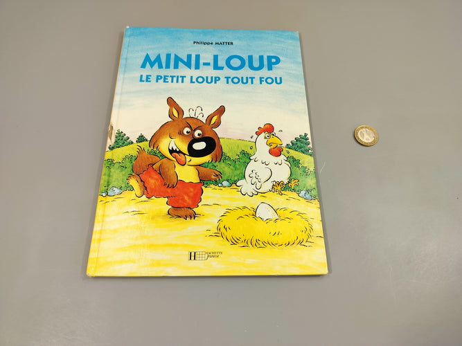 Mini loup. Le petit loup tout fou, moins cher chez Petit Kiwi