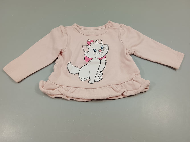 Sweat rose clair, Marie (Aristochats), moins cher chez Petit Kiwi