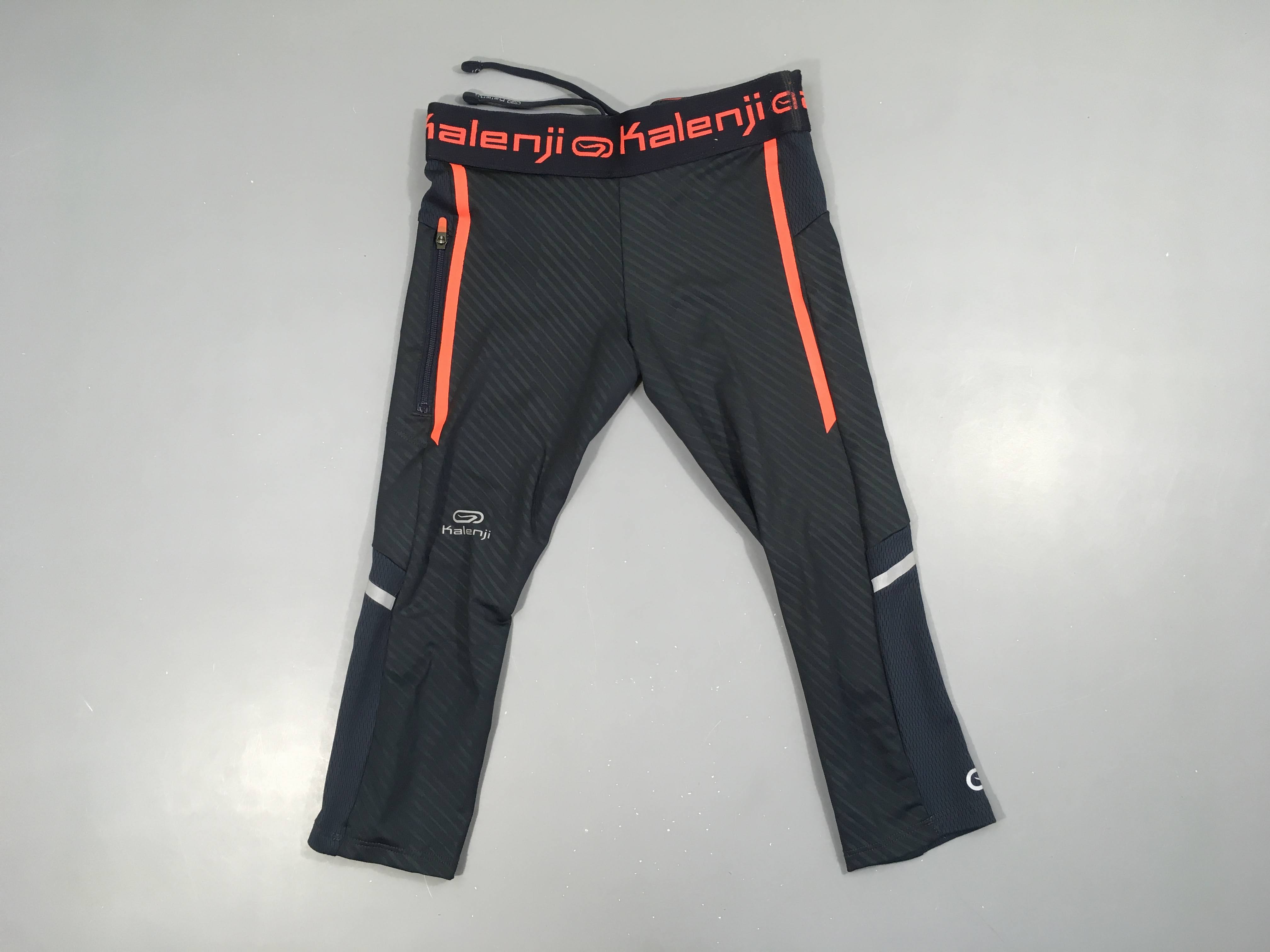 Legging de sport bleu marine Kalenji taille estimée