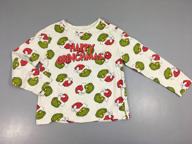 T-shirt m.l blanc Grinchmas! Bouloches, moins cher chez Petit Kiwi
