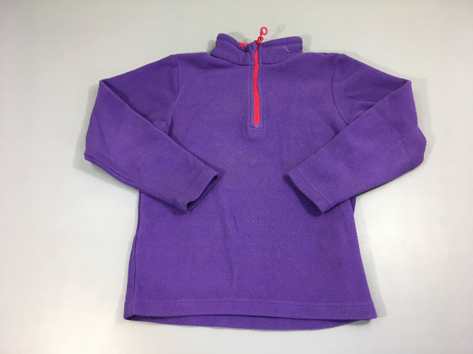 Polar mauve col camionneur, moins cher chez Petit Kiwi