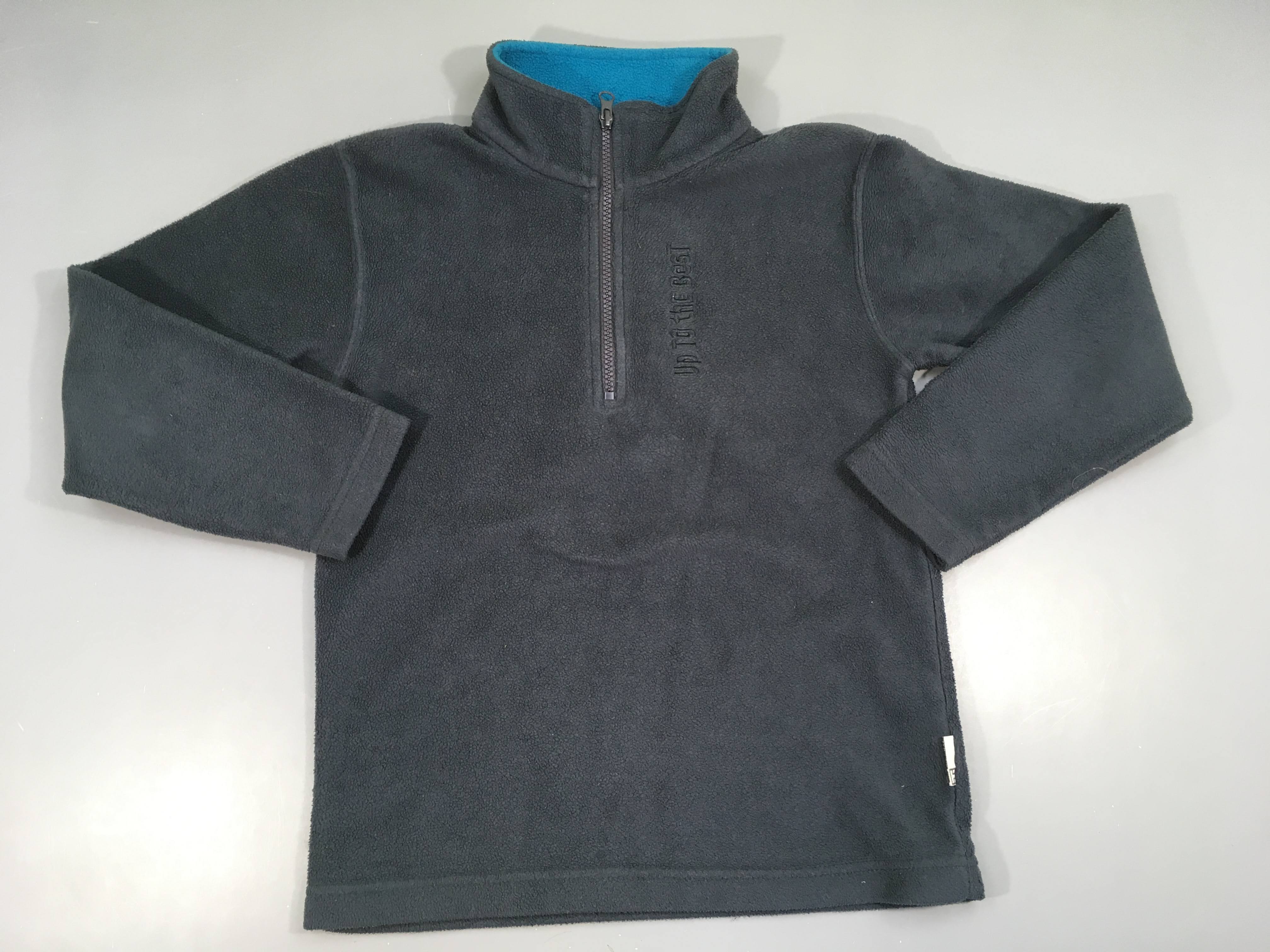 Polar bleu gris col zippé The best