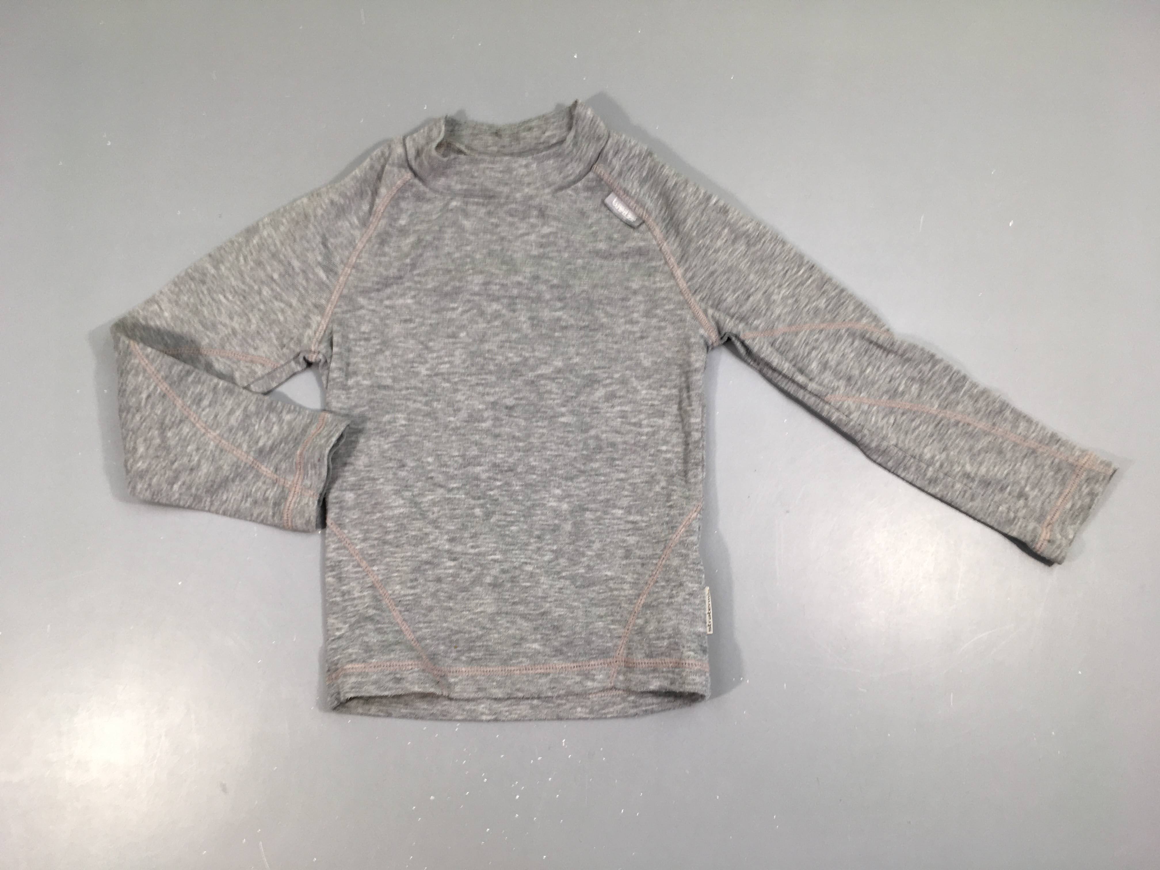 Sous vêtement thermique gris bouloché Wed'ze