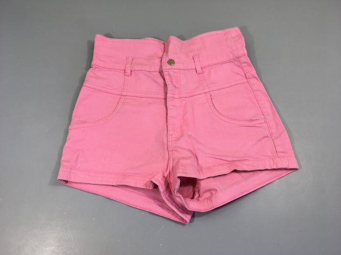 Short toile rose, moins cher chez Petit Kiwi
