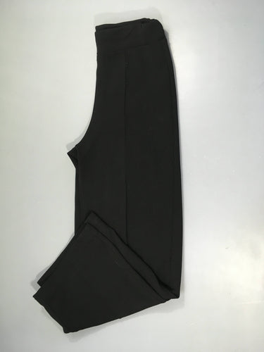 Pantalon évasé noir, moins cher chez Petit Kiwi