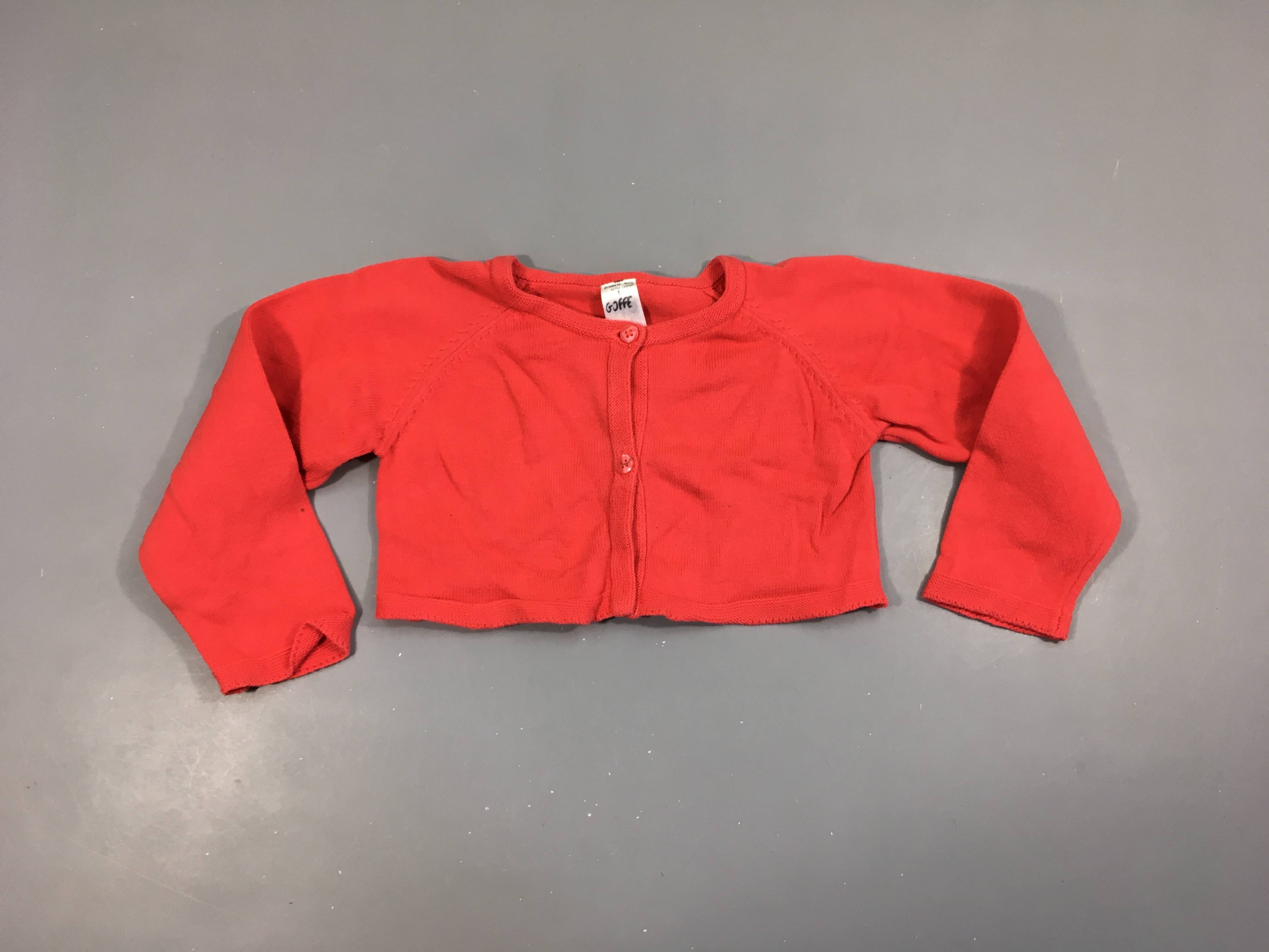 Gilet court corail