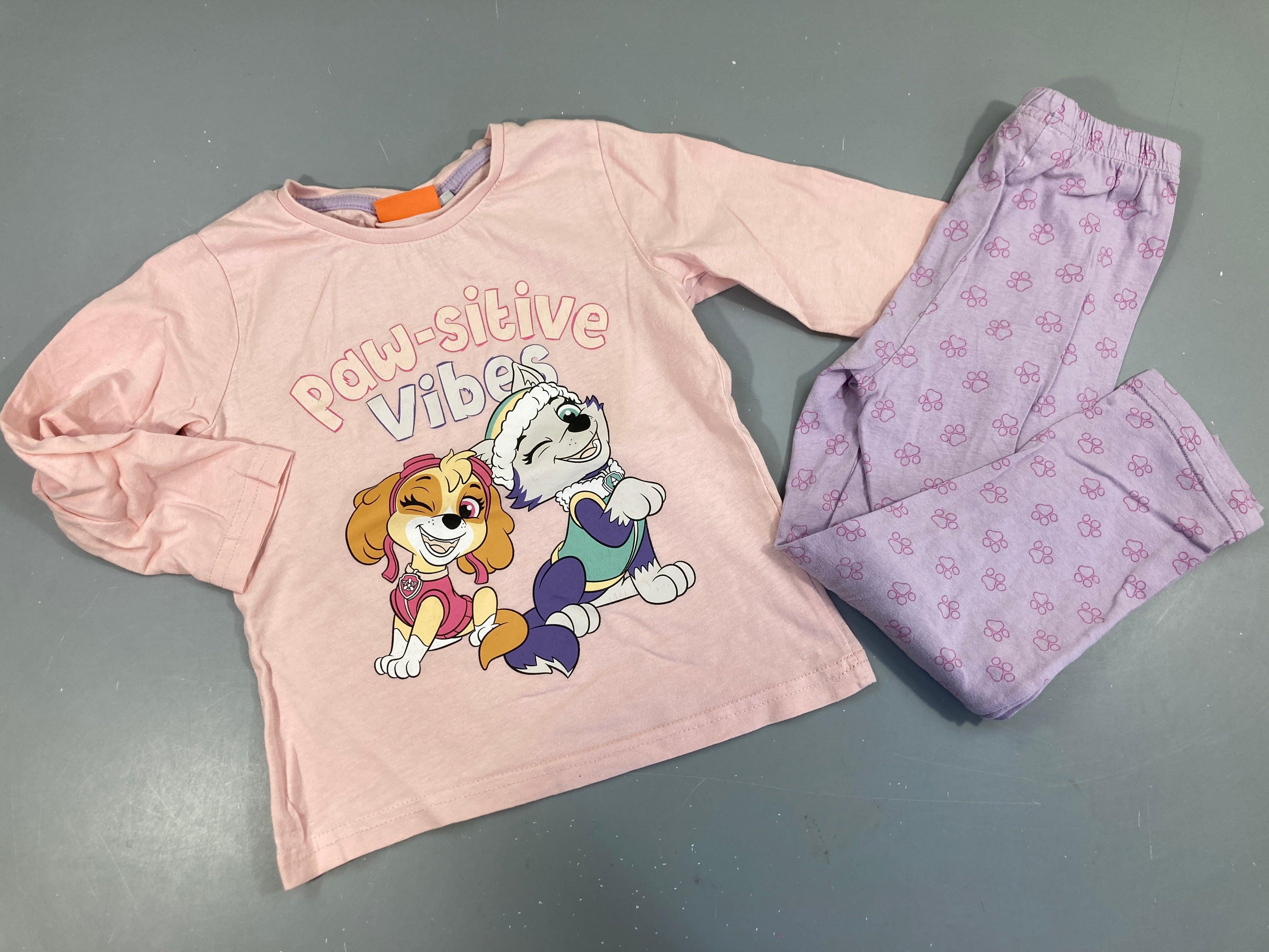 Pyjama 2pcs jersey rose Pat patrouille