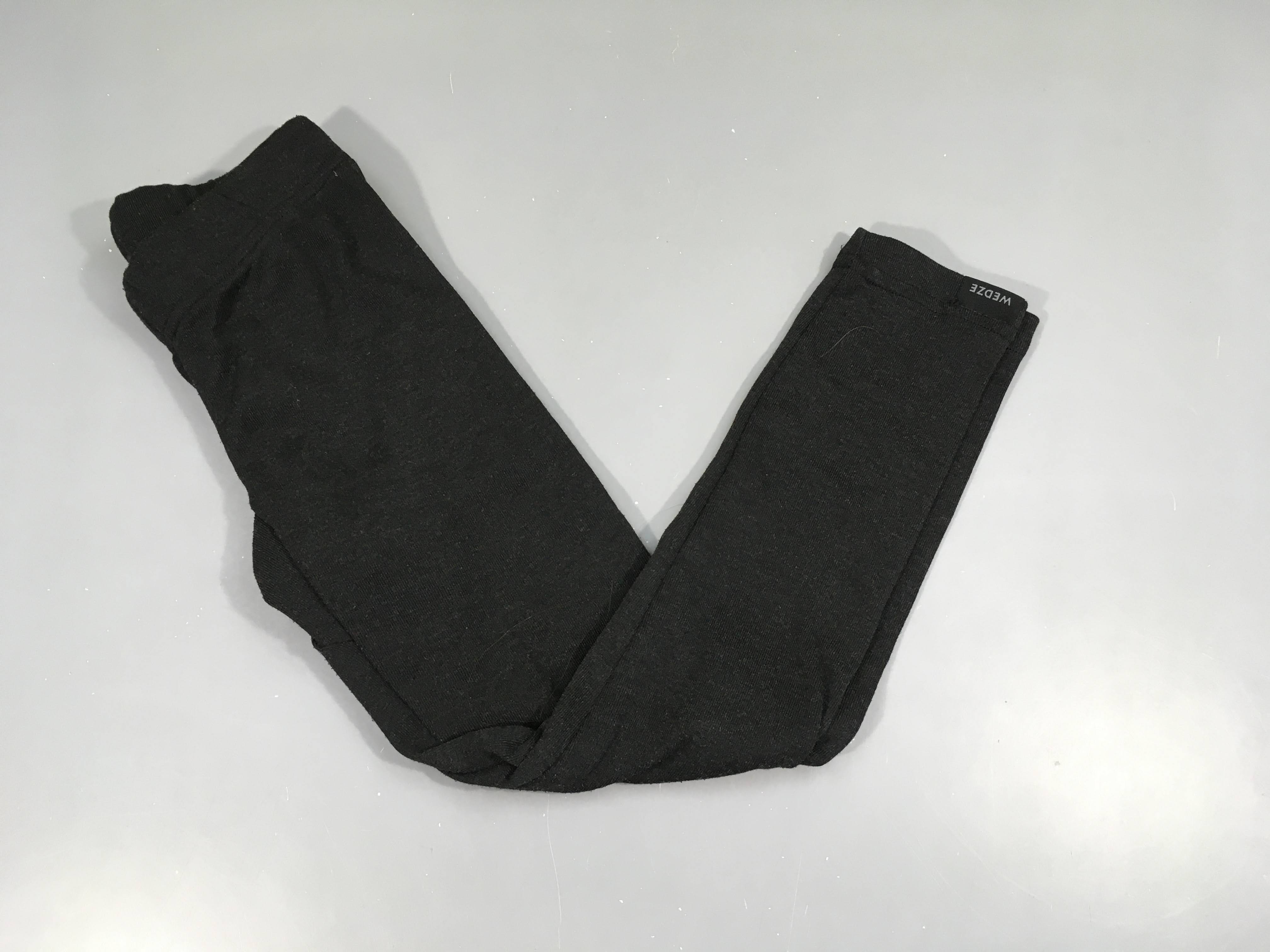 Legging thermique gris foncé Wed'ze