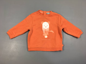 Sweat orange félin