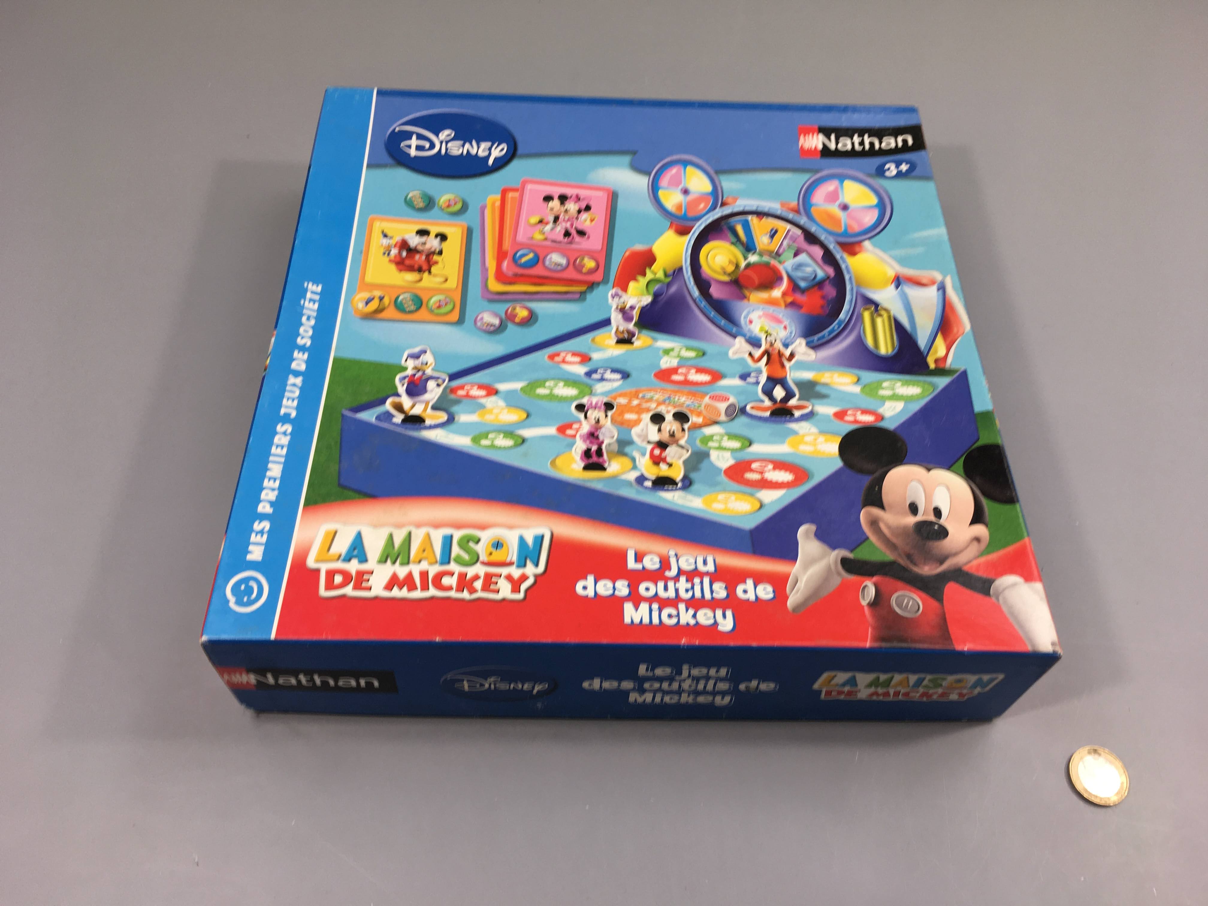 Complet Le jeu des outils de Mickey, 3+