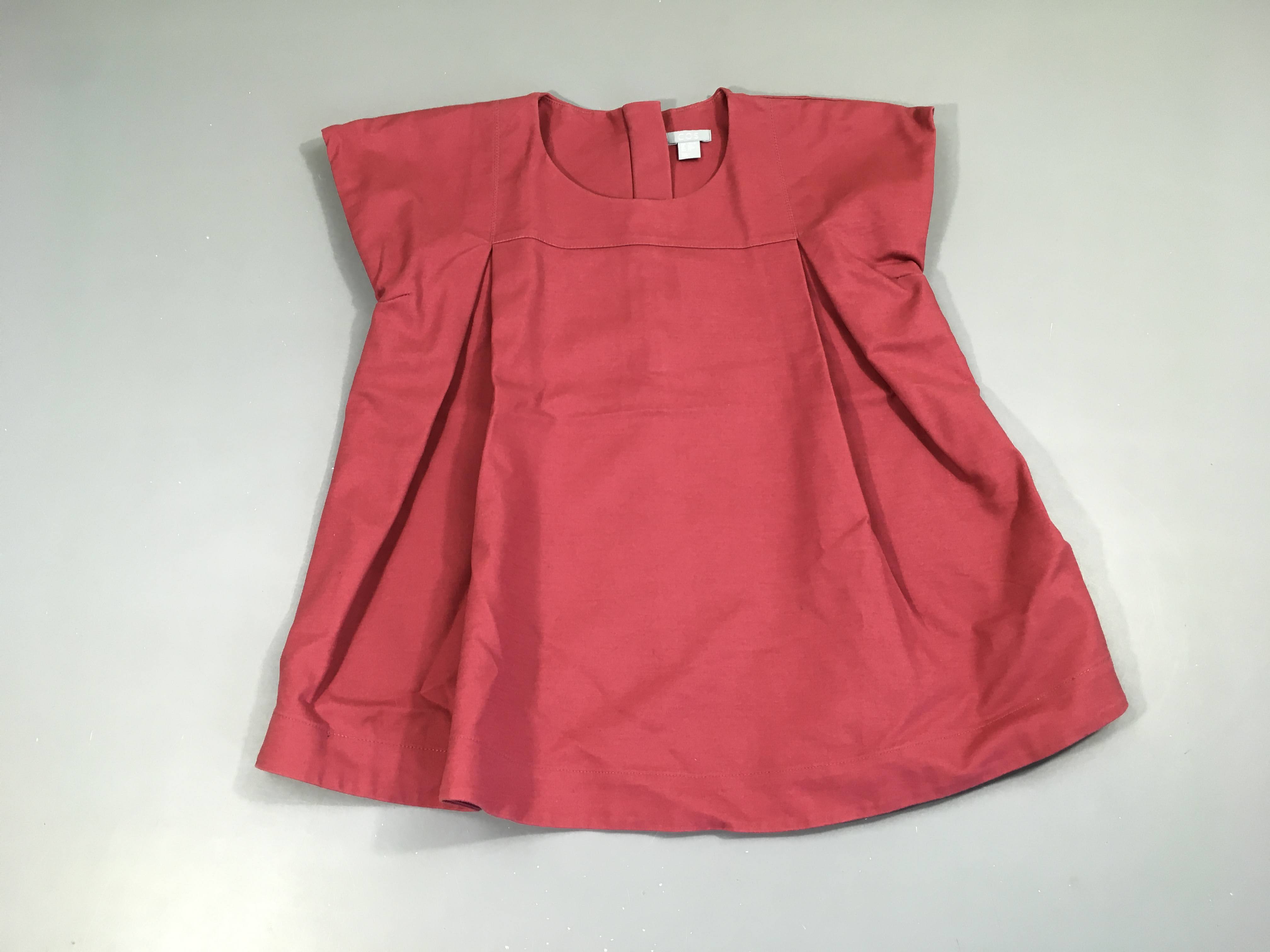 Blouse m.c rose foncé COS