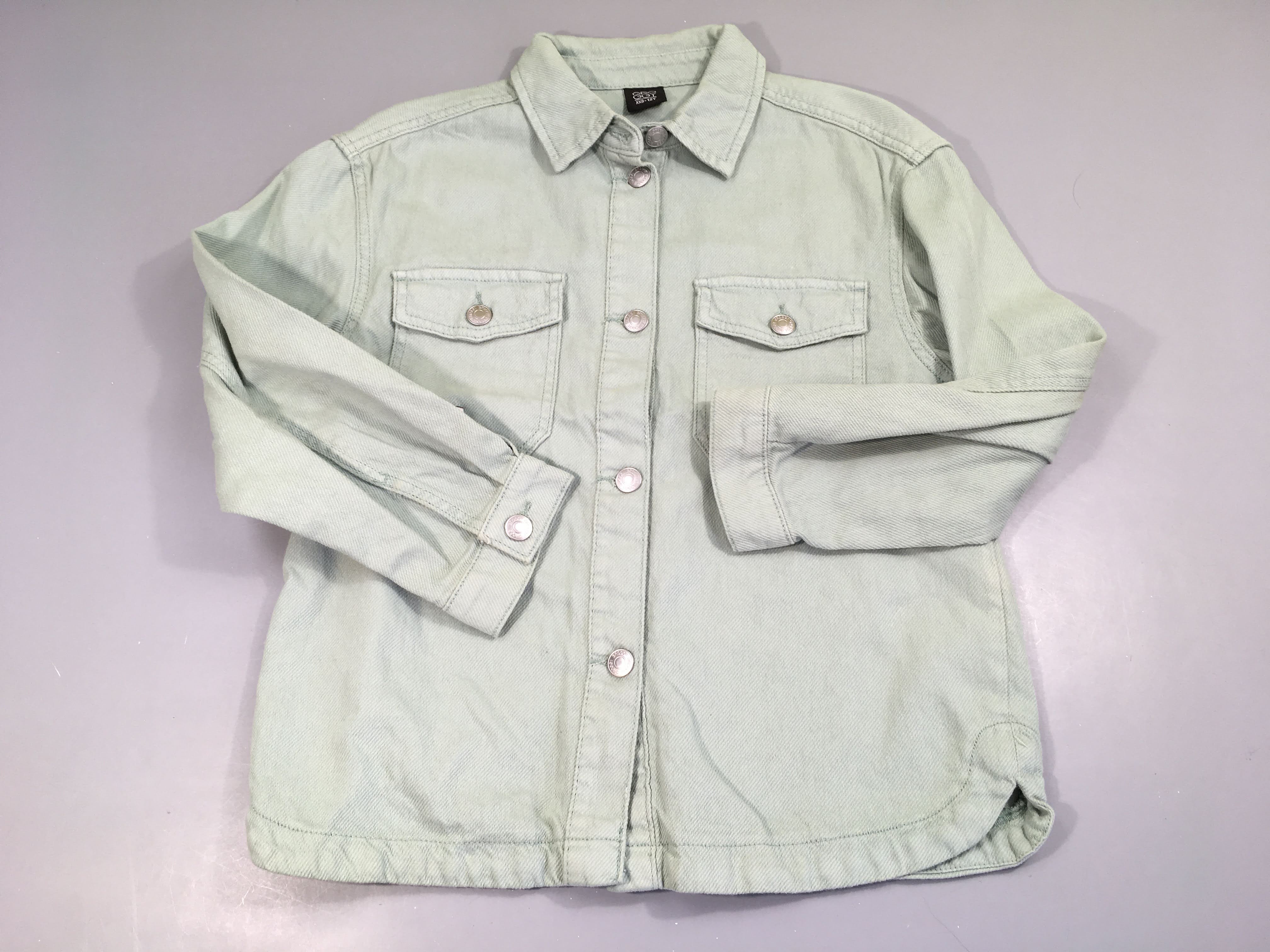 Surchemise ml toile kaki