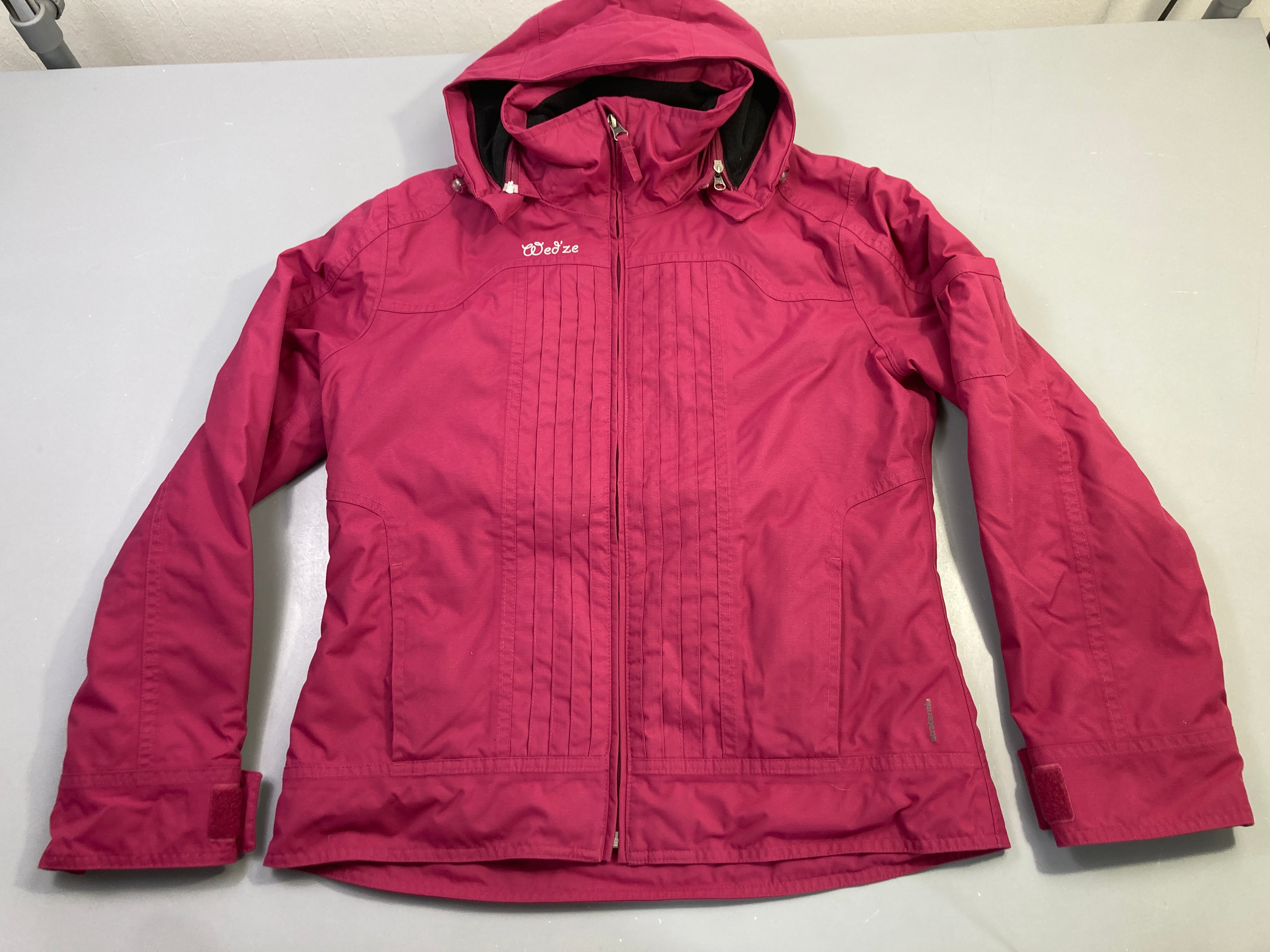 Veste ski fuchsia zippée à capuche Wed'ze 36