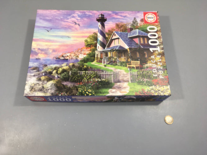 Puzzle bord de mer, 1000pcs, moins cher chez Petit Kiwi