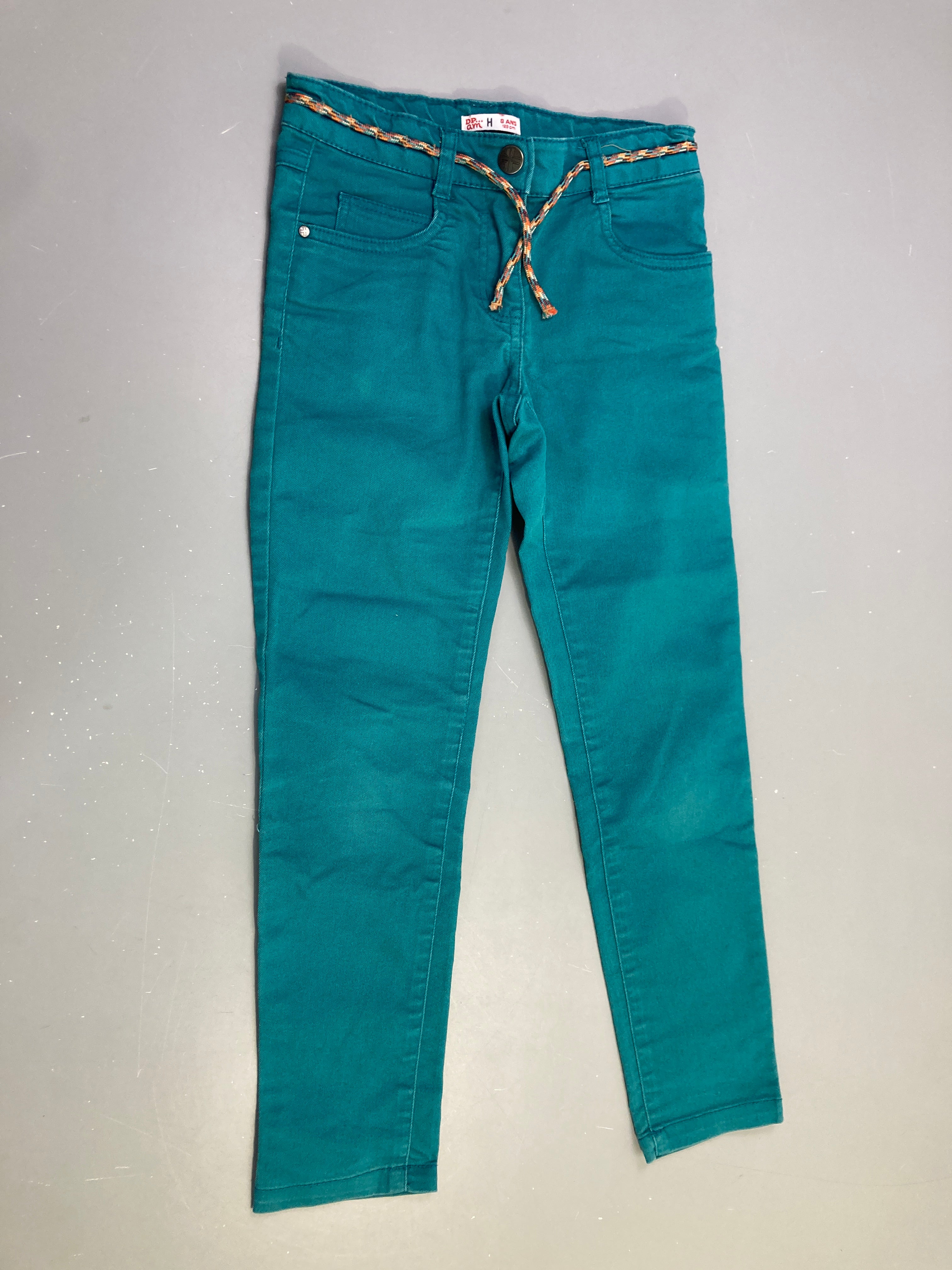 Pantalon vert émeraude skinny