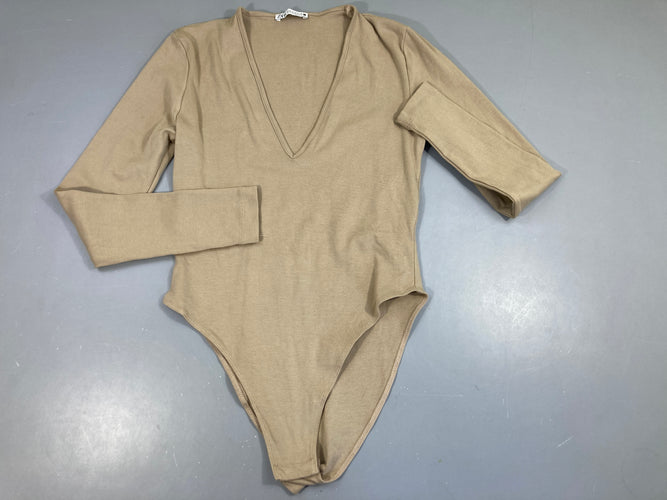 Body beige ml décolleté, moins cher chez Petit Kiwi