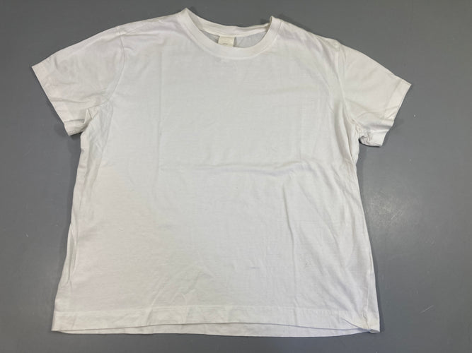T-shirt m.c blanc, moins cher chez Petit Kiwi