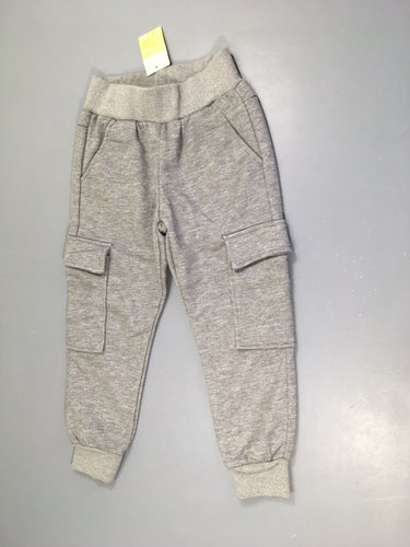NEUF pantalon de training gris poches latérales, moins cher chez Petit Kiwi