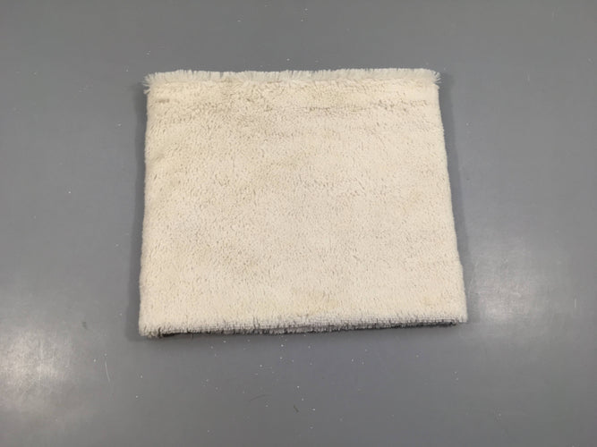 Tour de cou velours blanc, moins cher chez Petit Kiwi