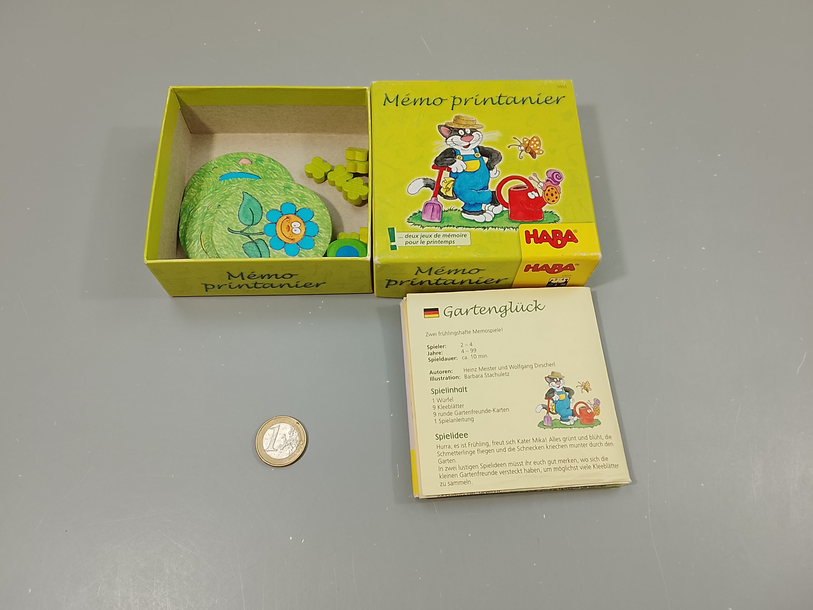 Mémo printanier. (Manque 1 trèfle).  + 4a