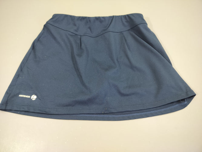 Short jupe Atengo bleu marine. Pas de taille indiquée, estimée  10 a (A  relaver), moins cher chez Petit Kiwi