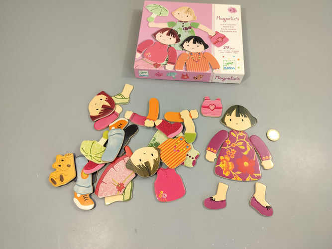 Magnetic's. Eve la coquette.  3a+  Complet, moins cher chez Petit Kiwi