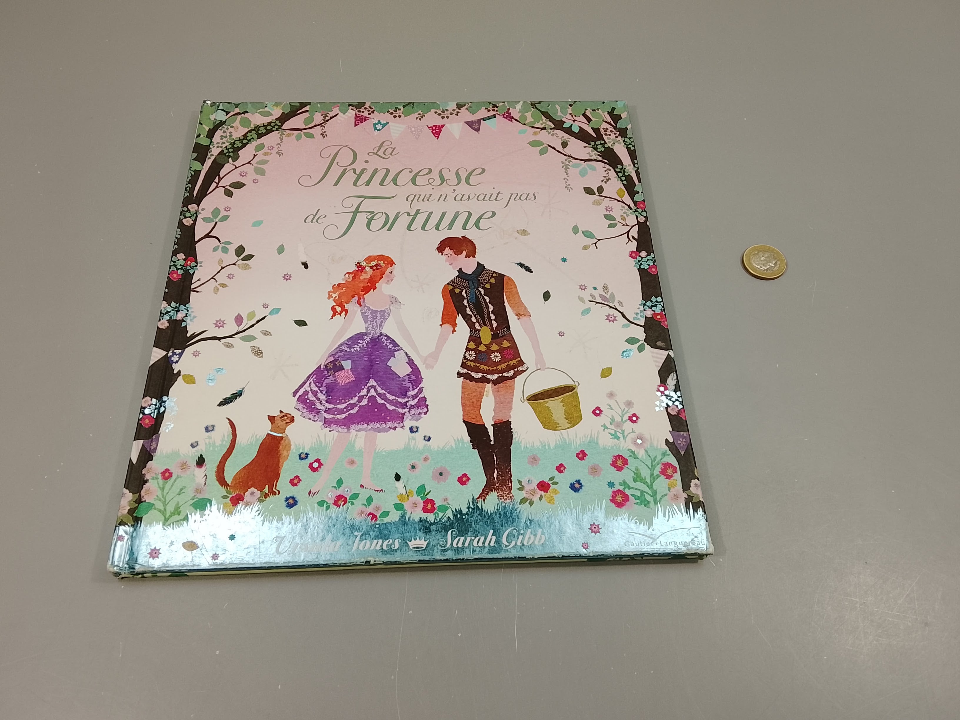 La princesse quin n'avait pas de fortune  (couverture légèrement griffonnée)