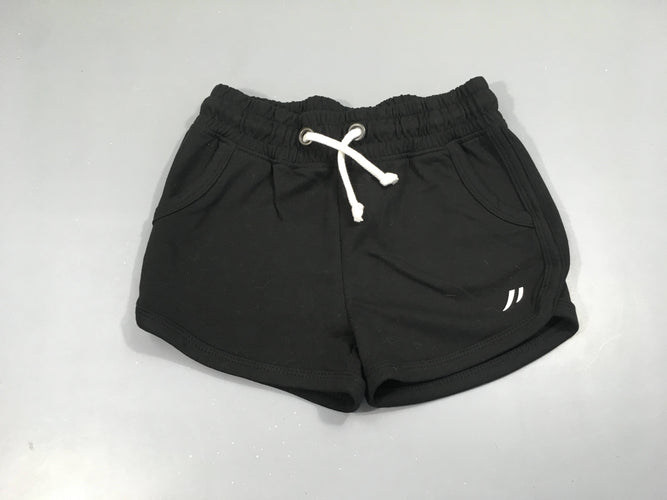 Short de sport molleton noir, moins cher chez Petit Kiwi
