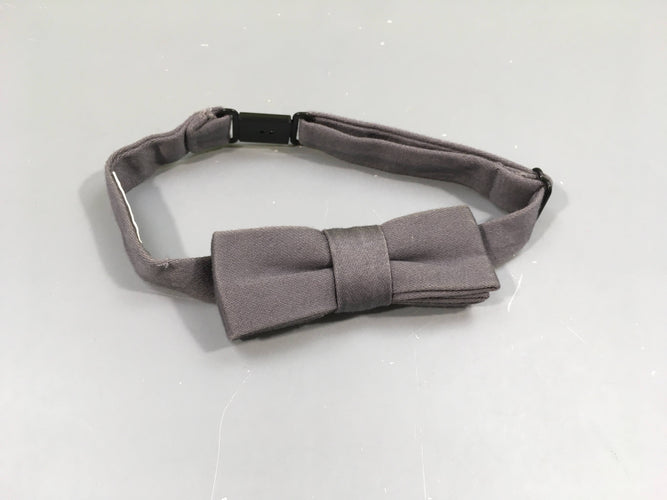 Noeud papillon gris, moins cher chez Petit Kiwi