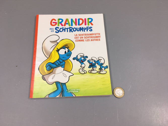 La schtroumpfette est un schtroumpf comme les autres - Grandir avec les Schtroumpfs, moins cher chez Petit Kiwi