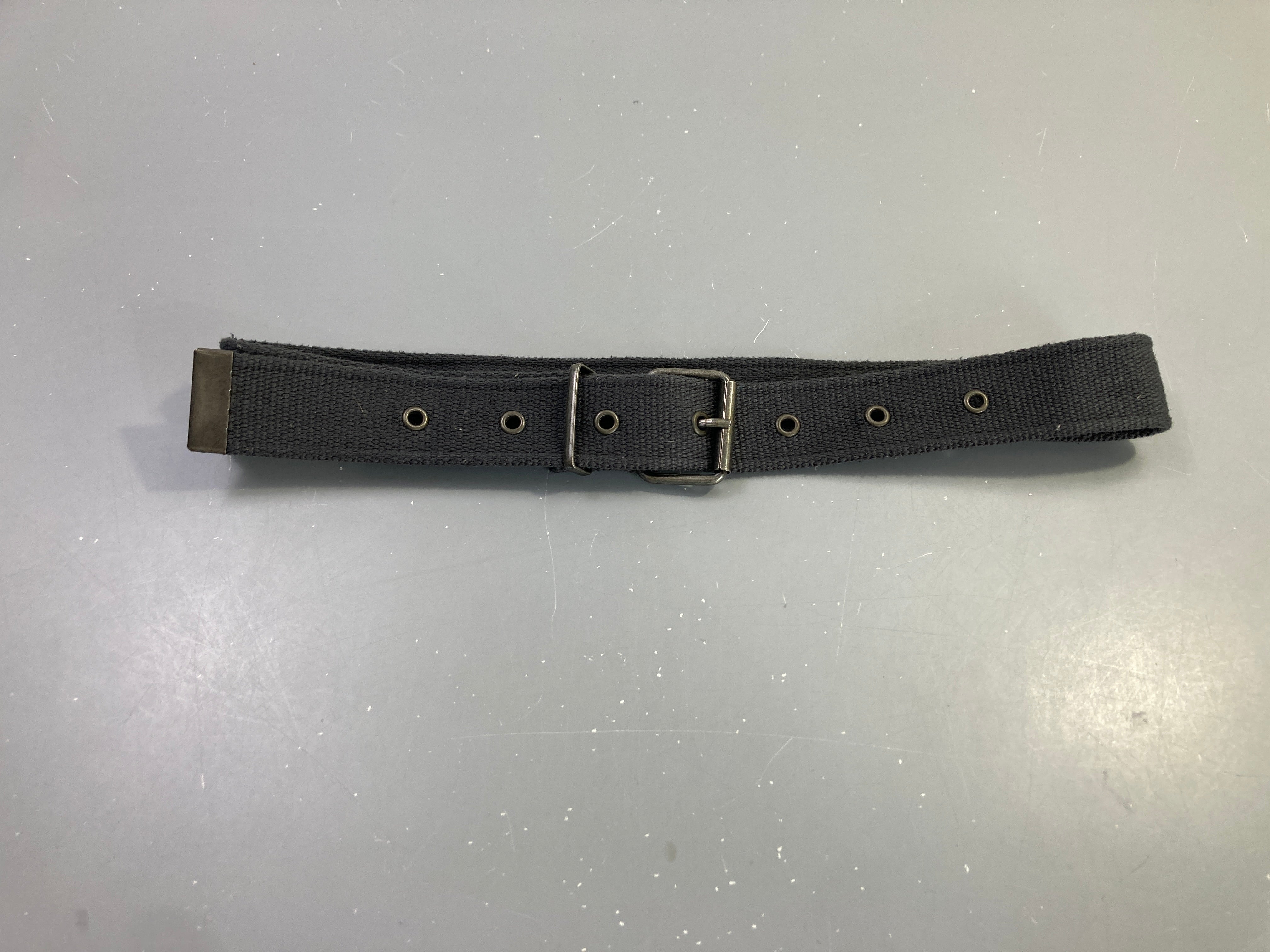 Ceinture toile grise