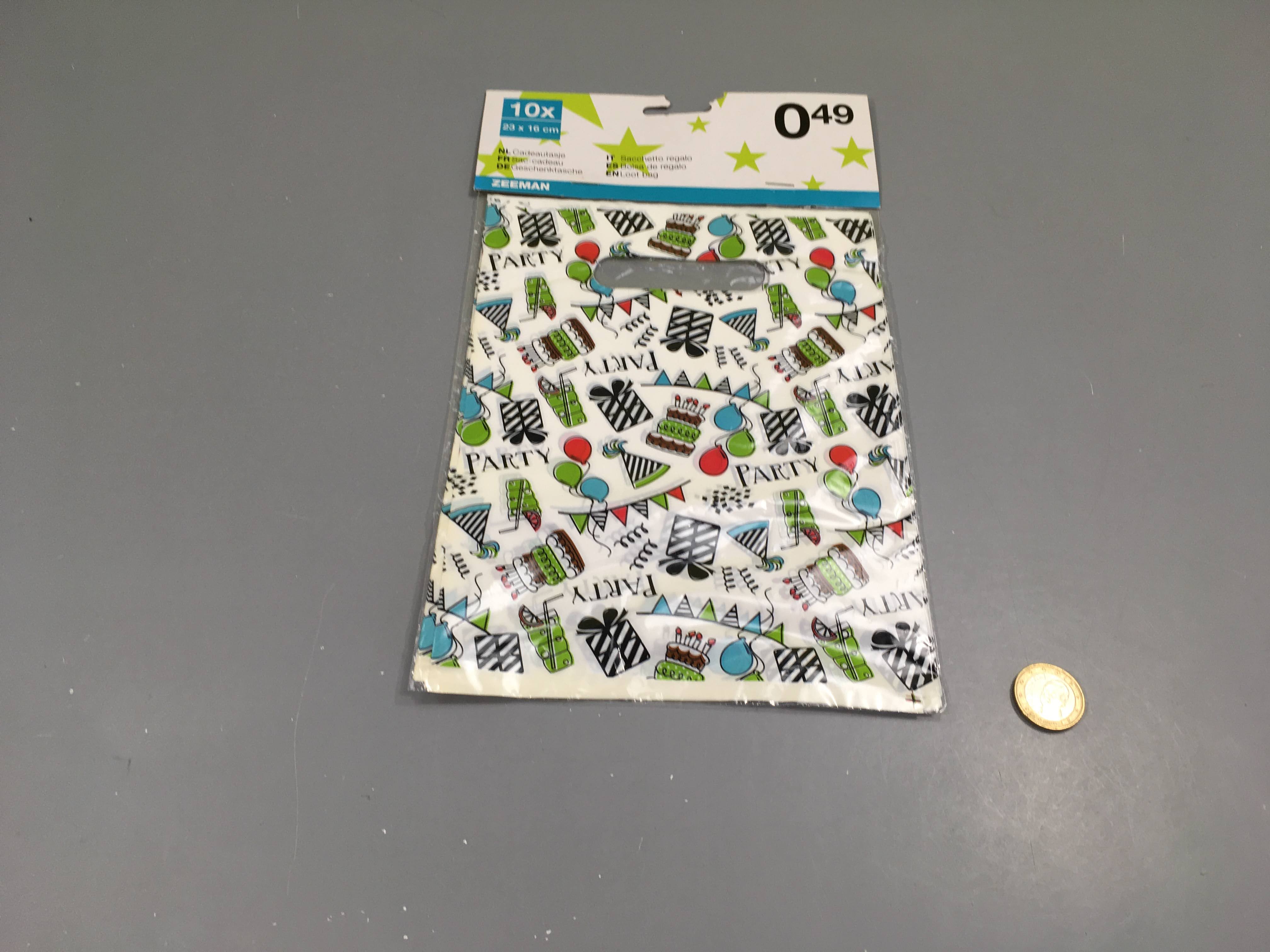 NEUF petit sachets d'anniversaire