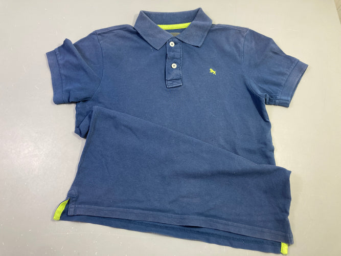 Polo m.c bleu, moins cher chez Petit Kiwi