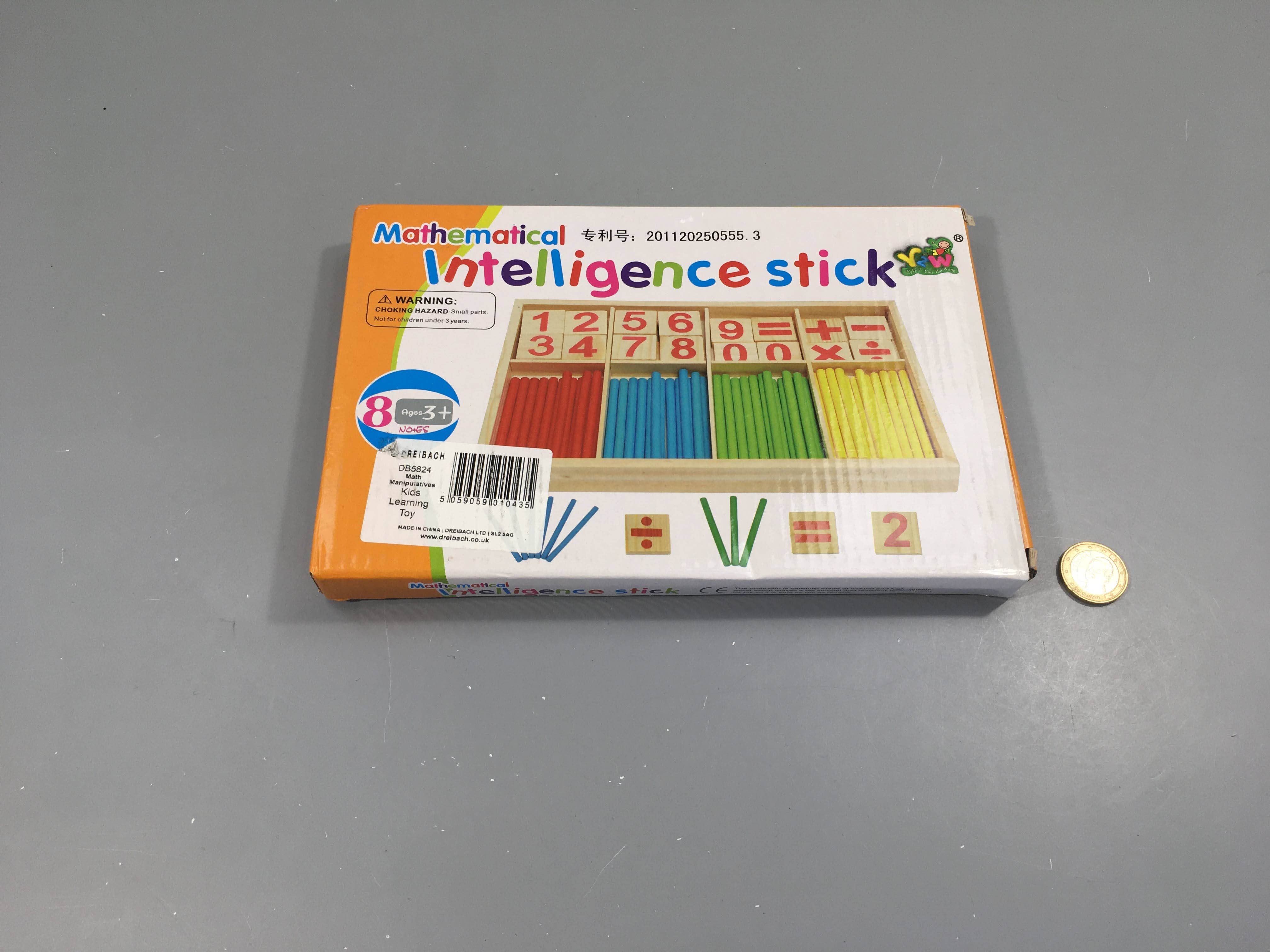 Mathematical intelligence stick, 3+