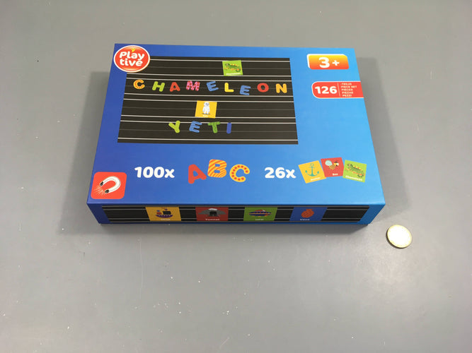 Playtive tableau magnétique avec 126 magnets, 3+, moins cher chez Petit Kiwi