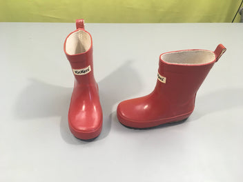 Bottes de pluie rouge Kickers