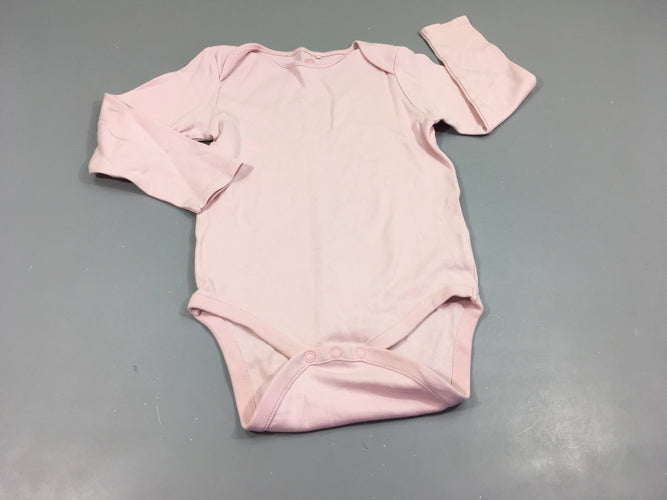 Body m.l rose clair, moins cher chez Petit Kiwi