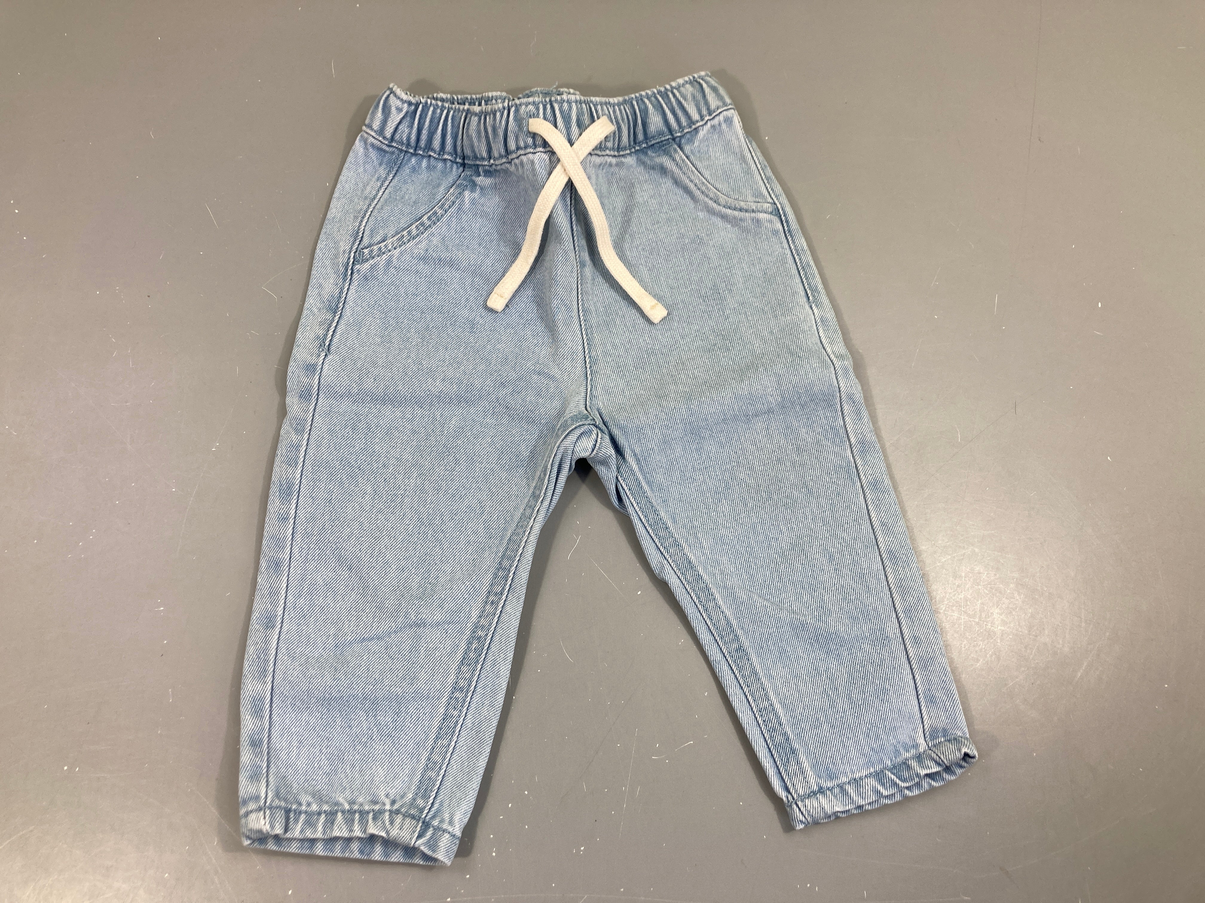 Jeans clair taille élastique