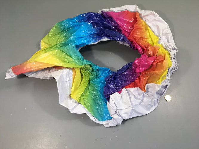 Bouée donut multicolore, moins cher chez Petit Kiwi