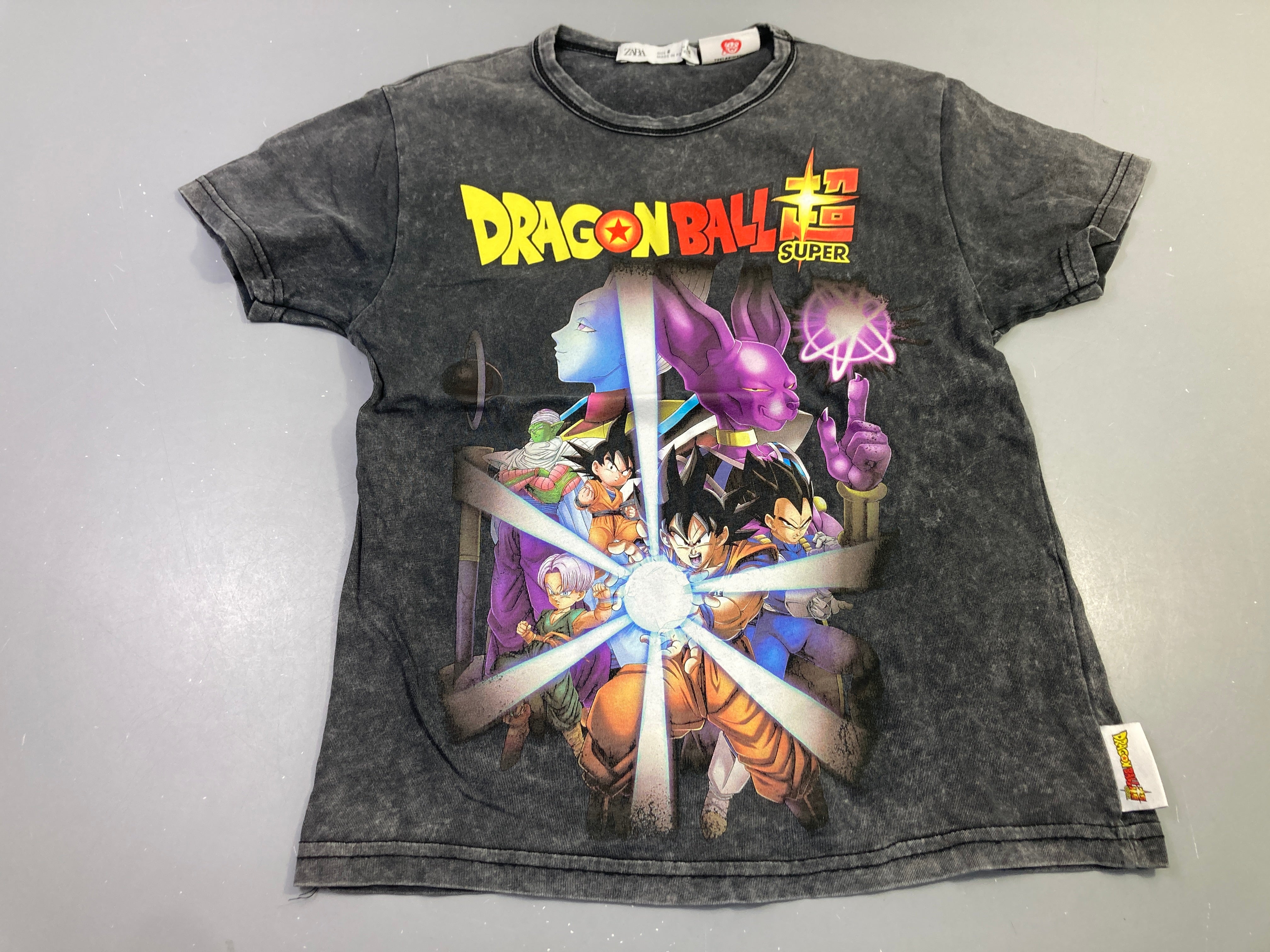 T-shirt m.c gris foncé dragon ball
