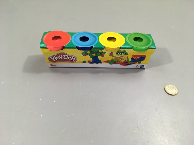 NEUF 4 pots de plasticine Play-Doh, moins cher chez Petit Kiwi