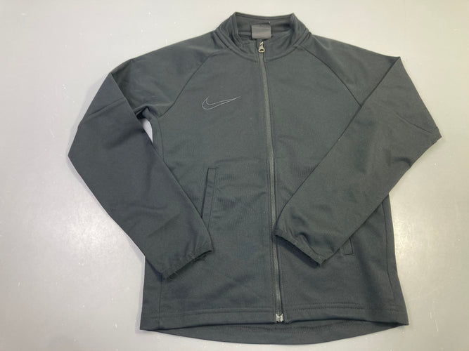 Sweat zippé noir, dri-fit, moins cher chez Petit Kiwi