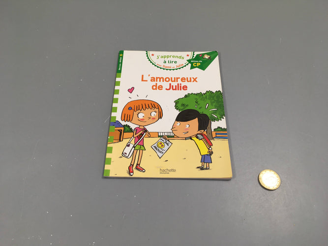 J'apprends à lire avec Sami et Julie, L'amoureux de Julie, moins cher chez Petit Kiwi