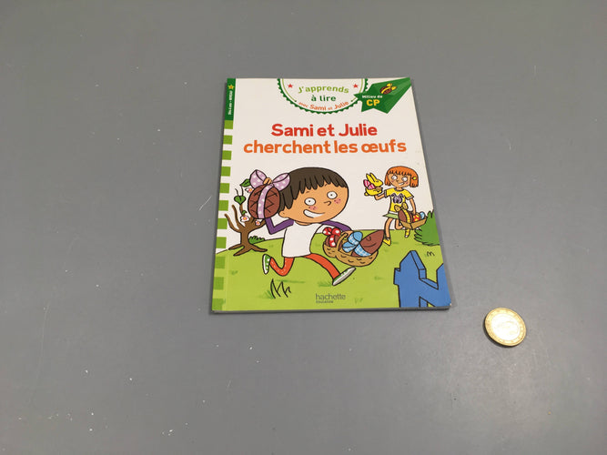 J'apprends à lire avec Sami et Julie, Sami et Julie cherchent les oeufs, moins cher chez Petit Kiwi