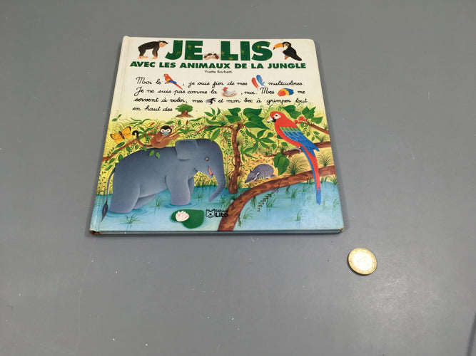 Je lis avec les animaux de la jungle, moins cher chez Petit Kiwi