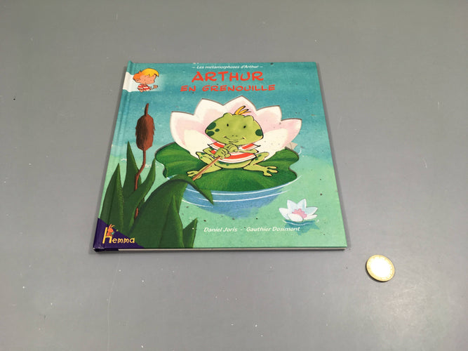 Arthur en grenouille, moins cher chez Petit Kiwi